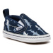 Vans Tenisky Slip-On V Crib VN000CRUBER1 Modrá