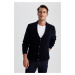 DEFACTO Standard Fit Shawl Collar Knitwear Cardigan