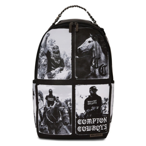 SPRAYGROUND Ruksak Compton Backpack Sq 910B5976NSZ Čierna