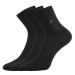 Ponožky LONKA Dion black 3 páry 115163