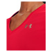 Dámske tréningové tričko s krátkym rukávom UNDER ARMOUR Tech SSV - Solid-RED-1255839-890