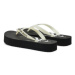 Calvin Klein Jeans Žabky Beach Sandal Flatform YW0YW01620 Čierna