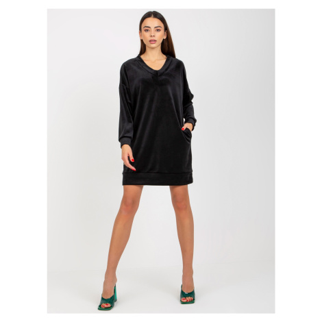 Tunic-RP-TU-8189.75P-Black Rue Paris