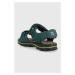 Detské sandále Primigi zelená farba