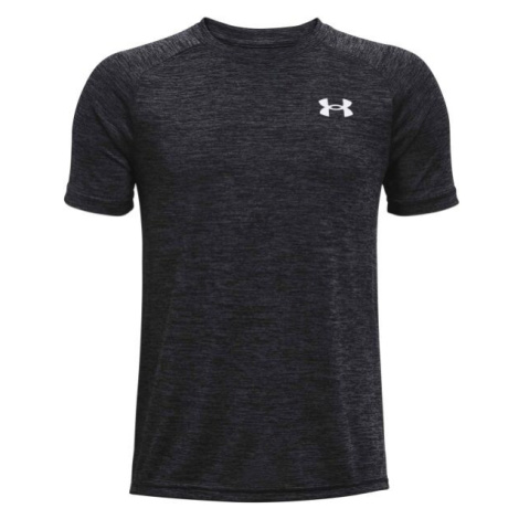 Under Armour UA TECH 2.0 SS Chlapčenské športové tričko, čierna, veľkosť