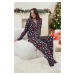 Trendyol Black 100% Cotton Christmas Themed Knitted Pajama Set