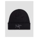 Čierna Zimná čiapka Arcteryx Embroidered Bird Toque