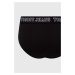 Slipy Tommy Jeans 3-pak pánske, čierna farba