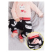 Denokids Cat Baby Girl Black Knitted Tights-pants