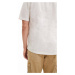 Košeľa Desigual pánska, biela farba, regular, s klasickým golierom