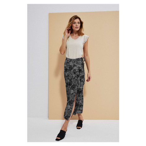 Patterned viscose skirt Moodo