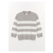 LC Waikiki Lw - Crew Neck Striped Baby Boy Knitwear Sweater