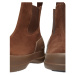 Vysoké zimné topánky MOON BOOT MB LUNA CHELSEA SUEDE -M004 BROWN