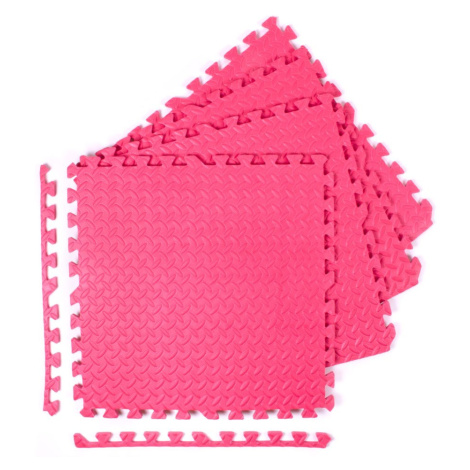 Puzzle podložka Sportago Easy-Lock 30x30x1,2 cm, 4 ks, červená