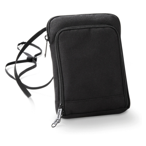 BagBase Cestovná peňaženka BG47 Black