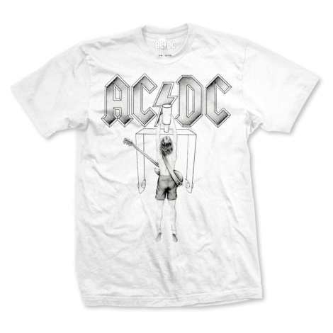 AC/DC tričko Switch Biela