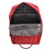 Beagles Červený objemný batoh do školy „Scandinavia“ 12L
