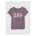 Gap Tričko 787216-08 Fialová Regular Fit