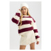 DEFACTO Girl's Crew Neck Sweater