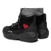 LOVE MOSCHINO Sneakersy JA15754G0HIP400A Čierna