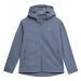 Chlapčenská turistická softshellová bunda 4F JUNIOR SOFTSHELL JACKET M091-32S-DENIM