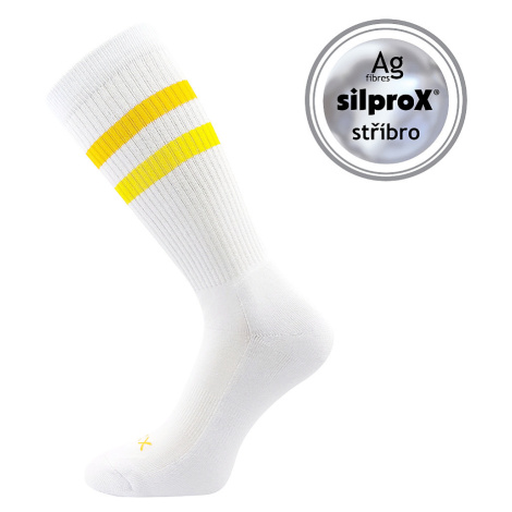 VOXX Retran ponožky biele/žlté 1 pár 118880