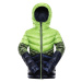 Alpine Pro Rogo Detská ultraľahká bunda KJCB300 lime green