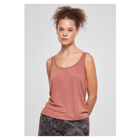 Women's Terracotta Modal Loose Top Urban Classics