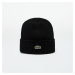 Čiapka LACOSTE Knitted Hat Black