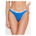 Calvin Klein Underwear Stringové nohavičky 0000D1617E Modrá