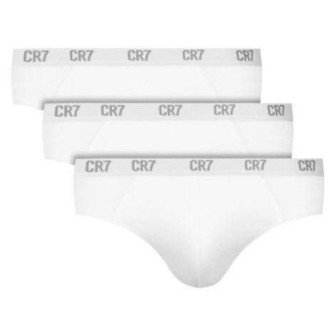 Cristiano Ronaldo CR7 Súprava slipov Main Basic Brief 3Pack 8100-66-100 Biela