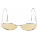 McQ Alexander McQueen Slnečné okuliare 'MQ0272SA'  žltá / strieborná