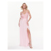 Blugirl Blumarine Večerné šaty RA3063 T3339 Ružová Regular Fit