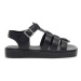 Simple Sandále TARAZONA1-108151 Čierna