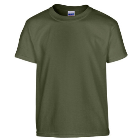 Gildan Detské tričko G5000K Military Green