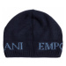 Emporio Armani Set čiapka a šál 628001 0A850 00035 Tmavomodrá