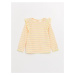 LC Waikiki Crew Neck Long Sleeve Striped Baby Girl T-Shirt