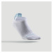 Športové ponožky RS 160 nízke 3 páry biele, bledozelené, bledomodré