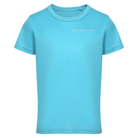 Alpine Pro Cluno Detské funkčné tričko KTSX378 akva modrá