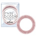 Tenká špirálová gumička do vlasov Invisibobble Slim Bella Rosa Galaxy - ružová, 3 ks (IB-SL-PC10