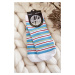 Youth socks with a stripe pattern Multicolored