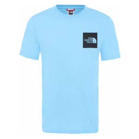 The North Face M S/S Fine Tee Ethereal Blue-XL tyrkysové NF00CEQ5L8P-XL