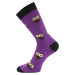 VOXX® ponožky Bubo fialové 1 pár 120431