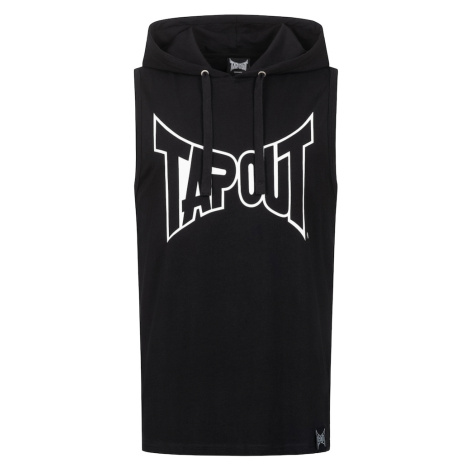 Tapout Tričko 'Alameda'  čierna / biela