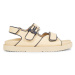 Tommy Hilfiger Sandále Rafia Sporty Sandal FW0FW07896 Béžová