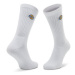 Dickies Súprava 3 párov vysokých ponožiek unisex Valley Grove DK0A4X82WHX Biela