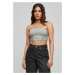 Women's Bandeau Top Grey