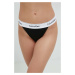 Tangá Calvin Klein Underwear čierna farba,,000QF7013E