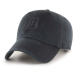 Bavlnená čiapka 47brand Mlb Detroit Tigers čierna farba, s nášivkou, B-RGW09GWSNL-BK