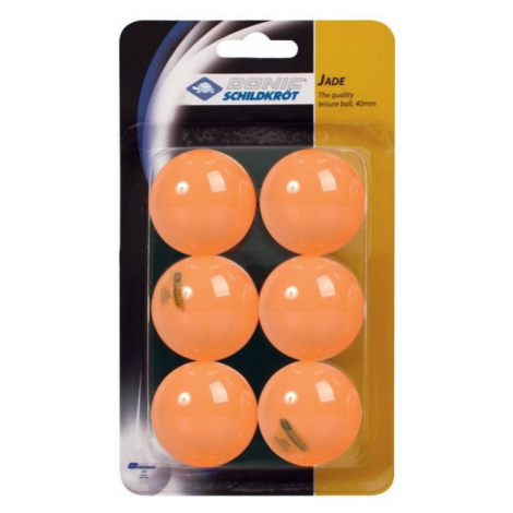 Donic JADE BALL Loptičky na stolný tenis, oranžová, veľkosť